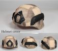 Military Tactical Helmet Cover Airsoft Paintball Wargame CS Camouflage Army Helmet Case Outdoor Hunting Equipment Cloth Cover - Desert Ruins