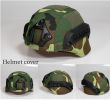 Military Tactical Helmet Cover Airsoft Paintball Wargame CS Camouflage Army Helmet Case Outdoor Hunting Equipment Cloth Cover - Old Style Jungle