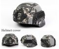 Military Tactical Helmet Cover Airsoft Paintball Wargame CS Camouflage Army Helmet Case Outdoor Hunting Equipment Cloth Cover - City camflouge