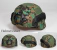 Military Tactical Helmet Cover Airsoft Paintball Wargame CS Camouflage Army Helmet Case Outdoor Hunting Equipment Cloth Cover - Jungle Digital