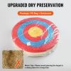Solid Straw Round Archery Target for Backyard Outdoor Hunting Shooting Practice - As pic show - 5 Layers