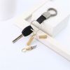1pc Mini Brass Capsule Knife; Stainless Steel Portable Pocket Knife; Survival Knife With Keychain Pendant; Outdoor Fishing Accessories - 1pc