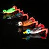 1pc Soft Fishing Lure Duck Artificial Bait With Rotating Legs; Cool Fishing Bait 9cm/11g 3.5in/0.39oz - Yellow