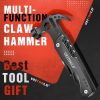 Cool Gadgets Survival Tools Hammer Multitool - Black