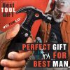 Cool Gadgets Survival Tools Hammer Multitool - Black
