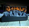 Ceramic Skulls for Fire Pit, Outdoor Fire Tables, 7pcs Reusable Spooky Imitated Human Skull Gas Log for Party, Bonfire,Campfires,Fireplaces, 3 inch -