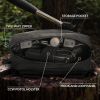 Tactical Fanny Pack EDC Waist Bag for Outdoor Shooting Fishing - Black