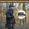 Foldable Tree Stand Seat Replacement Camouflage Waterproof Oxford Cloth Hunting Treestand Seat Cushion For Hunting Climber Deer Ladder - Tree Stand