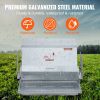 VEVOR Automatic Chicken Feeder, 25 lbs Capacity Feeds 10 Chickens up to 11 Days, Galvanized Steel Poultry Feeder - Default