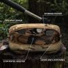 Tactical Fanny Pack EDC Waist Bag for Outdoor Shooting Fishing - CP